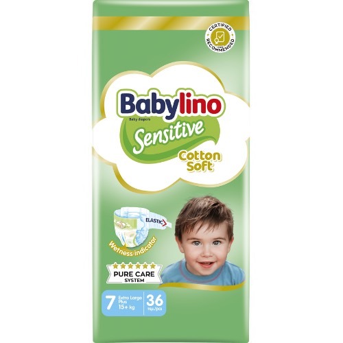 پوشک بچه سایز 7 36عددی بیبی لینو babylino - لیو بیبی